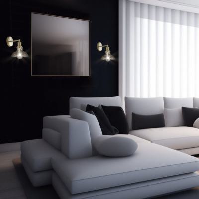 Aplique Candeiro Cuero 1 X 60w E 27 1