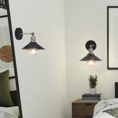 Aplique Gary Negro Cuero 1 X 60w E 27 1