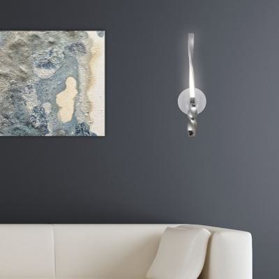 Aplique Mar Cromo Led 8w 720lm 4000k 1