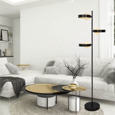 Pie Salon 3l Arianna Negro Oro 3 X 25w G 9 1